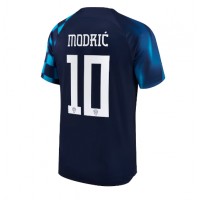 Dres Hrvatska Luka Modric #10 Gostujuci SP 2022 Kratak Rukav